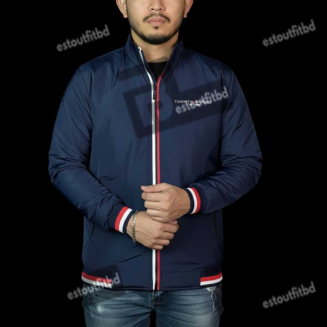 New Premium Jacket 2025-26,TOMMI Jacket Navy Blue,Premium Outerwear Bangladesh,Warm Winter Jacket,Sopnonill Winter Jacket,Men Jacket Sizes M L XL XXL