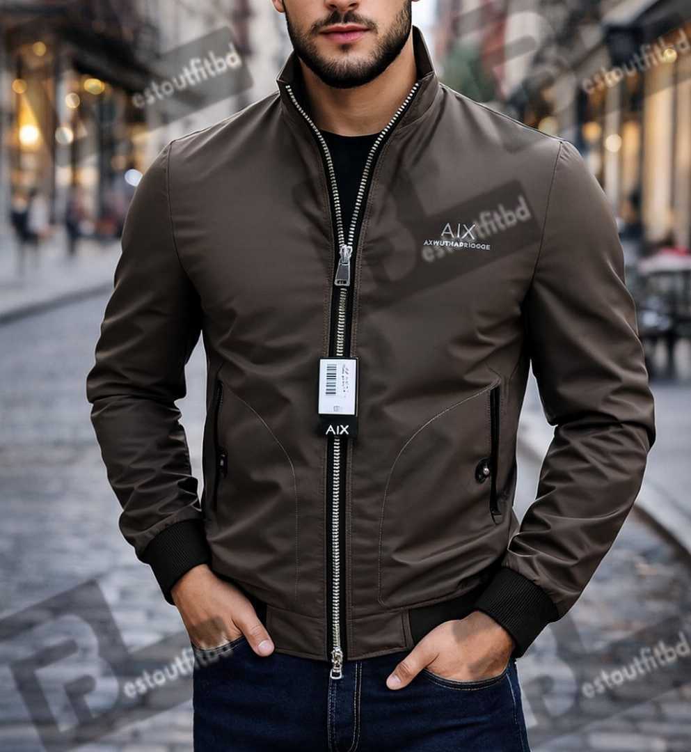 Men’s Premium Jacket Coffee,AX Jacket chocolate brown,Stylish Men Jacket,Men Outerwear Bangladesh,Premium Jacket for Men,Sopnonill Jackets,Men Jacket Sizes M L XL XXL
